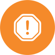 Icon for Warning Signs button